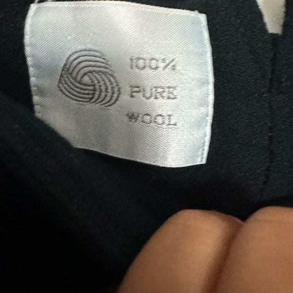 Rare Mignon Wide Leg 100% Pure Wool Pants - Picture 4 of 10